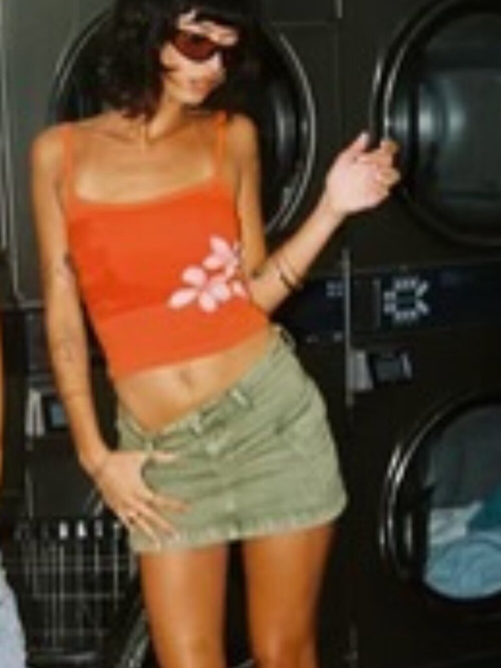 Princess Polly Sage Green Cargo Pocket Mini Skirt